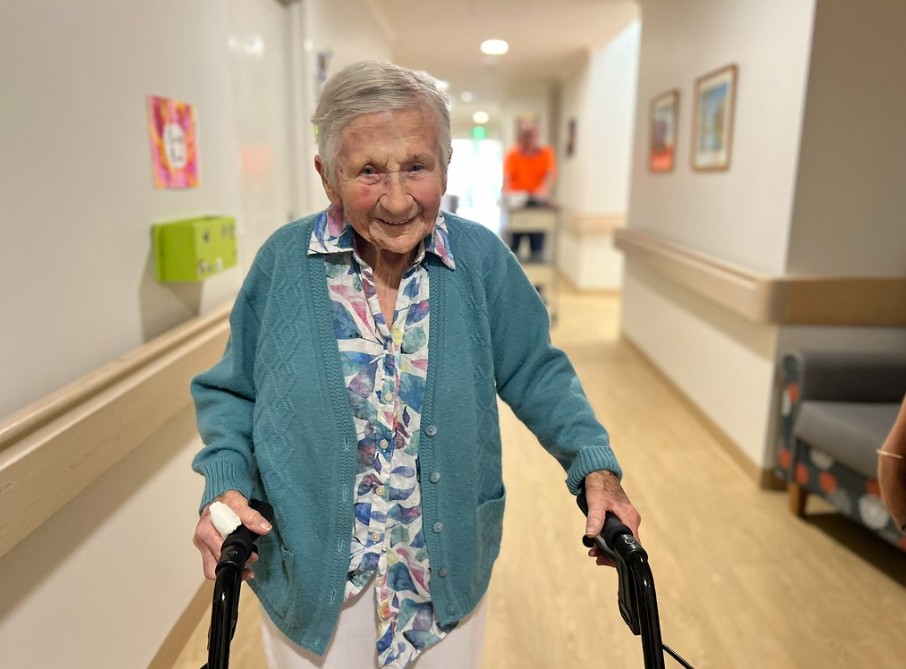 Elderly Person Walking Frame
